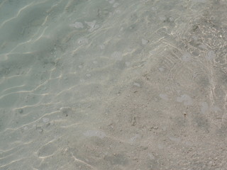 white sand and ocean waves