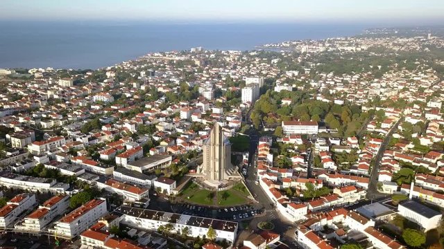 Aerial view of Royan, Charente Maritime, France