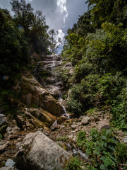Waterfalls on Inka Trail