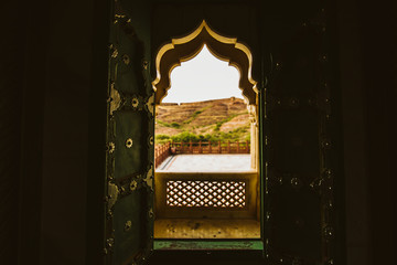 Window in a Indian house.