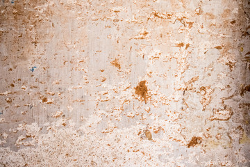 old white and very rough cement wall