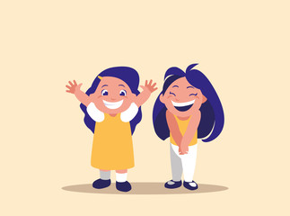 cute little girls avatar character