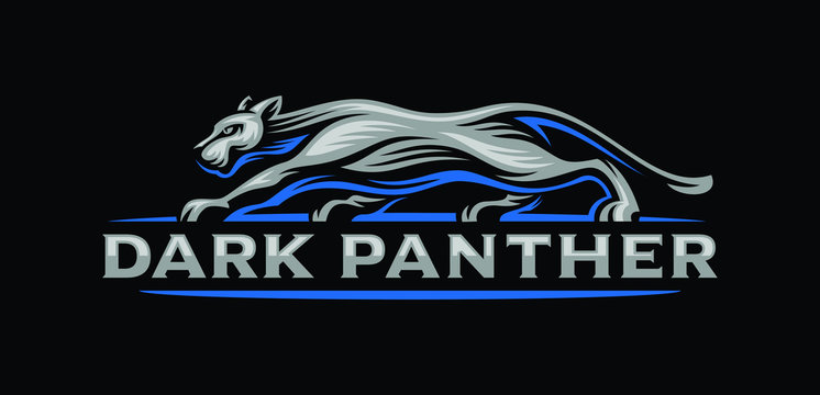 Panther vector illustration mascot logo
