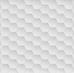 Honeycomb textured gray vector background