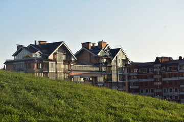 the roofs of the old city
