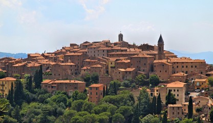 Obraz premium Seggiano in der Toskana