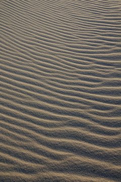 Ripples in sand, sand structure, wave pattern, Sylt, Nordfriesland, Schleswig-Holstein, Germany, background image, Europe