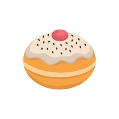 hanukkah donuts sweet icon