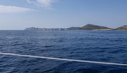 Segfeltörn durch die Kornaten in Kroatien