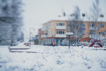 View of Haparanda, a locality and the seat of Haparanda Municipality in Norrbotten County, Sweden, it is adjacent to Tornio, Finland