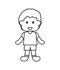 cute little boy character