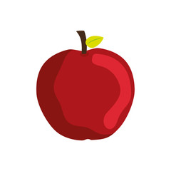 apple fresh fruit icon