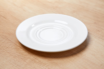 empty white plate