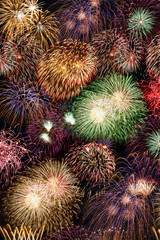 Silvester Feuerwerk Sylvester Neujahr Hintergrund Hochformat Neues Jahr Neuen Neu