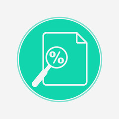 Discount vector icon sign symbol