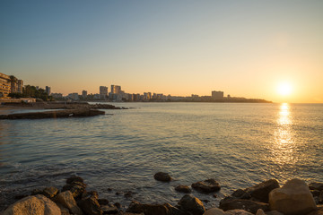 Alicante waterfront early morning