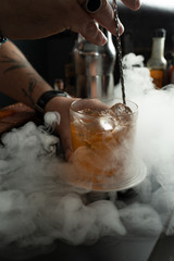 cocktail preparation