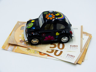 car and money