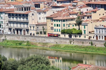 View from Piazzale Michelangelo in Florence, Italy