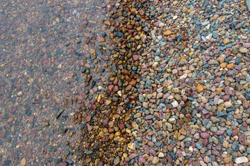 River rocks background