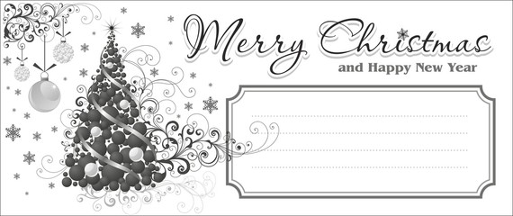 Christmas tree of balls