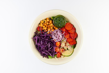 Useful Diet Pok Bowls with chickpea