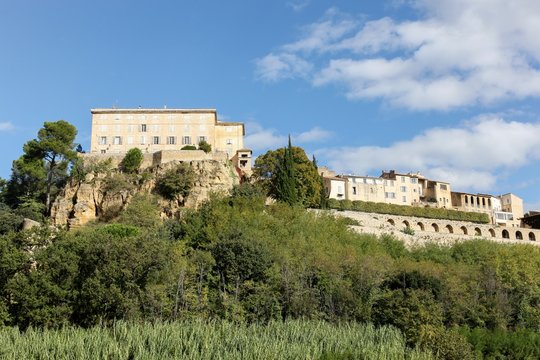 Village of Lauris in Luberon, Provence, France