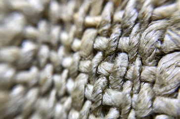 Grey rough sackcloth abstract background