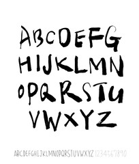 벡터 문자 / 손으로 쓴 글씨체