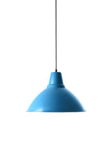 Modern hanging lamp, isolated on white. Idea for interior design
