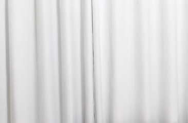 Obraz premium close up on white curtain