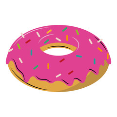 Donut dessert cartoons