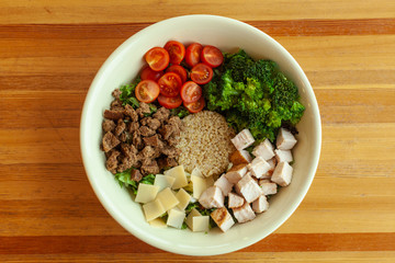 Useful Diet Pok Bowls with Chiken