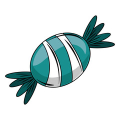 Candy caramel isolated