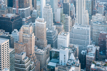 Fototapeta premium View of buildings in Midtown Manhattan, New York City