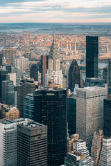 View of the Chrysler Building in Midtown Manhattan, New York City