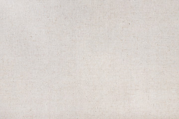 White rough canvas texture. Blank background for painting.