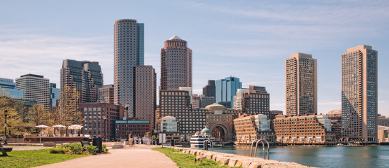 Boston Waterfront - obrazy, fototapety, plakaty