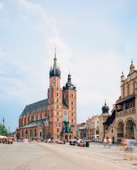 Naklejka na ściany i meble Krakow Mary Church