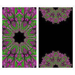 Modern Vector Template With Tribal Mandalas. For Brochure, Flyer, Cover, Magazine