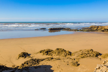 Early morning on the beach near Essaouira