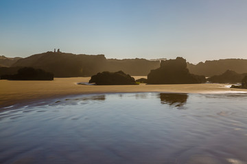 Early morning on the beach near Essaouira