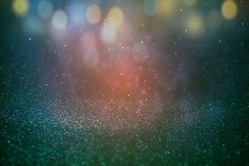 Obraz premium purple abstract background with bokeh defocused lights christmas