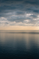 Obraz premium The Tyrrhenian Sea in Positano, on the Amalfi Coast in Campania, Italy