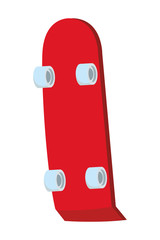 Skaterboard isolated cartoon