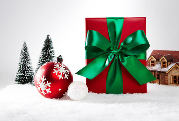 various Christmas props