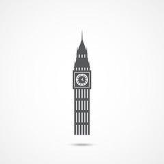 Big Ben icon Vector Illustration