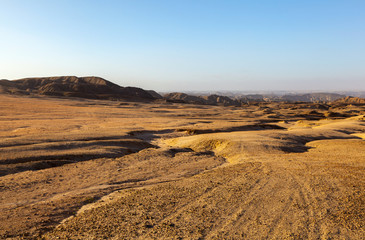 Moon Landscape, an area of the Namib Desert on the Namibian Skeleton coast that looks like the moon.