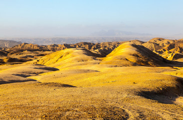 Moon Landscape, an area of the Namib Desert on the Namibian Skeleton coast that looks like the moon.