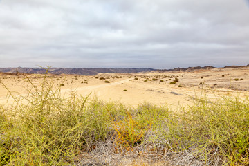Moon Landscape, an area of the Namib Desert on the Namibian Skeleton coast that looks like the moon.